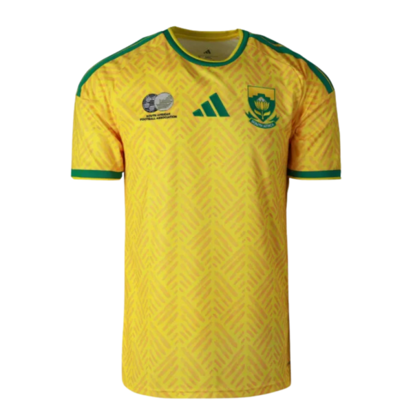 Adidas South Africa Bafana Bafana Home Soccer Replica Jersey – Yellow/Green